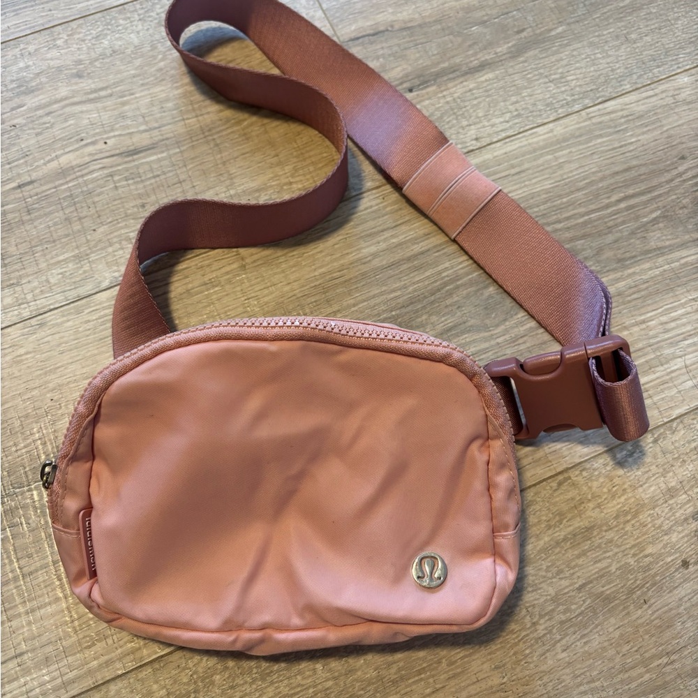 Lululemon Pink Rose Belt Bag